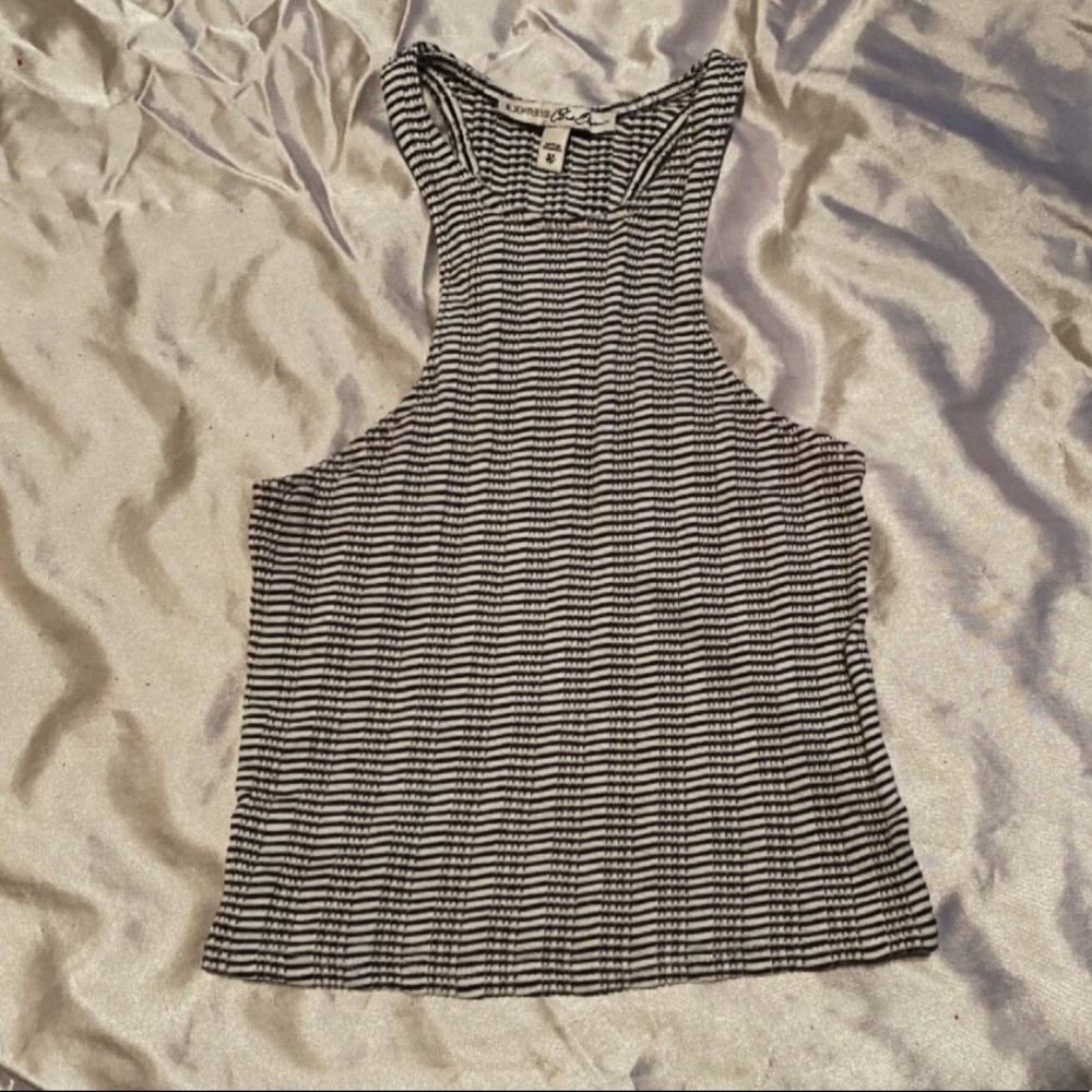 Stripped Crop Top